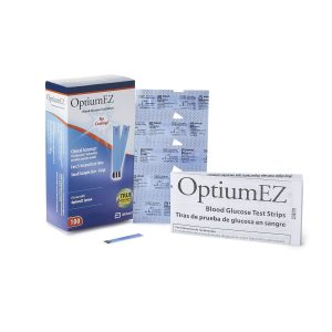 ABBOTT Optium EZ® Blood Glucose Test Strips 7104201