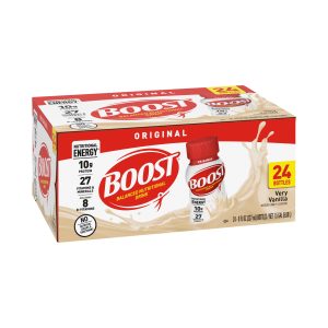 NESTLE HEALTHCARE NUTRITION Boost® Original Vanilla Balanced Nutritional Drink, 8-ounce bottle 00041679674369