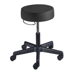 MCKESSON BRAND McKesson Round Pneumatic Exam Stool, Black, without Backrest 81-22500HAM114