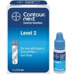 ASCENSIA DIABETES CARE Contour® Next Blood Glucose Control Solution for use with Blood Glucose Meter 7314