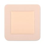 MEDLINE Optifoam® Adhesive with Border Foam Dressing, 6 x 6 Inch MSC1066