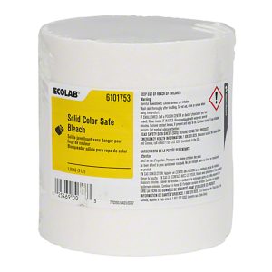 Ecolab® Solid Color Safe Bleach Laundry Detergent 6101753