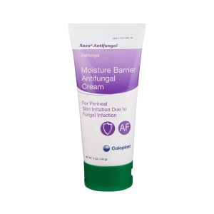 MEDLINE Baza® Antifungal Skin Protectant Cream, CHG-Compatible, Scented, 5-ounce Tube COI1607