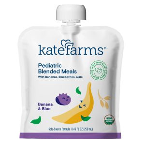 Kate Farms® Pediatric Blended Meals with Bananas, Blueberries and Oats, 8.45-oz. 811112030775