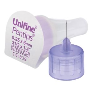 OWEN MUMFORD Unifine® Pentips® Standard Insulin Pen Needle, 31 Gauge, 6-millimeter AN 3590