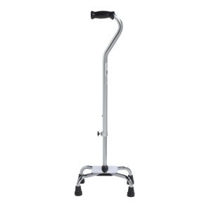 DRIVE DEVILBISS HEALTHCARE drive™ Aluminum Large Base Quad Cane, 30 – 39 Inch Height 10317-4