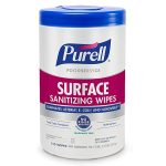 GOJO Purell® Foodservice Ethyl Alcohol Surface Sanitizing Wipes, Canister 9341-06