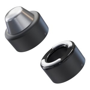THERABODY INC TheraFace Hot and Cold Rings Facial Massage, Black TF02228-01