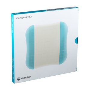 COLOPLAST Comfeel® Plus Ulcer Hydrocolloid Dressing, 4 x 4 Inch 33110
