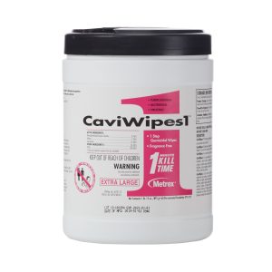 METREX RESEARCH CaviWipes1 Surface Disinfectant, Alcohol Based, nonsterile, Disposable 13-5150