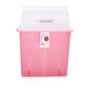 CARDINAL Sharps-A-Gator™ Multi-purpose Sharps Container, 3 Gallon, 20.5 x 14 x 6 Inch 31314886