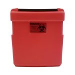 Nesar Systems Replacement Radioactive Sharps Container, 1 Gal., 8.5 x 4 x 9 Inch 600R