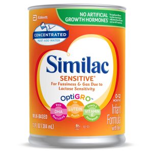 ABBOTT NUTRITION Similac® Sensitive® Infant Formula, 13-ounce can 57535