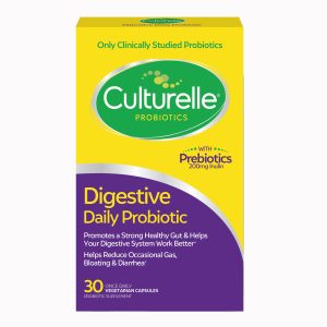 I-HEALTH INC Culturelle Digestive Daily Probiotic Vegetarian Capsules 049100400099