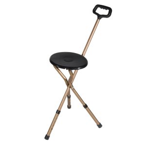 DRIVE DEVILBISS HEALTHCARE drive™ Aluminum Seat Cane, 34 – 38 Inch Height RTL10365-ADJ