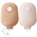 HOLLISTER New Image™ Two-Piece Transparent Urostomy Pouch, 57 mm Flange, Red Color Match 18403