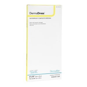 SION BRANDS LLC DermaDress™ Composite Dressing, 4 x 10 Inch 12410