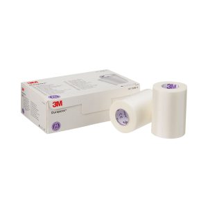 SOLVENTUM CORPORATION 3M™ Durapore™ Silk-Like Cloth Medical Tape, 3 Inch x 10 Yard, White 1538-3