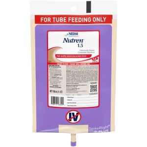 NESTLE HEALTHCARE NUTRITION Nutren® 1.5 Ready to Hang Prefilled Container, 1000 mL Bag 10798716263549