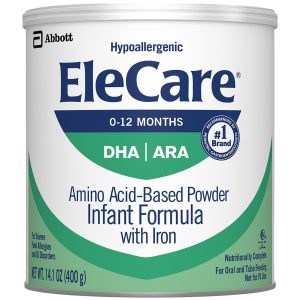 ABBOTT NUTRITION EleCare® with Iron Powder Infant Formula, 14.1-ounce can 55251
