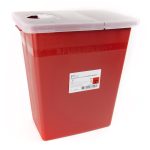 MCKESSON BRAND McKesson Prevent® Sharps Container, 8 Gallon, 13.75 x 13.75 x 14 Inch 80-8705