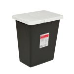CARDINAL SharpSafety™ RCRA Waste Container, 18 Gallon, 18.25 x 26 x 12.75 Inch 8617RC