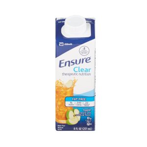 ABBOTT NUTRITION Ensure® Clear Therapeutic Nutrition, Apple, 8-ounce carton 64903