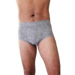 VALRICO LLC Nexwear Men's Pull-On Absorbent Underwear, Large, Gray 197