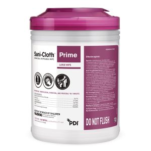 PROFESSIONAL DISPOSABLES Sani-Cloth® Prime Large Germicidal Disinfectant Wipes P25372
