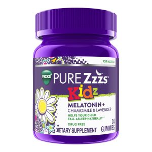 PROCTER & GAMBLE Vicks Pure Zzzs Kidz Gummies, Natural Berry Flavor 32390004022