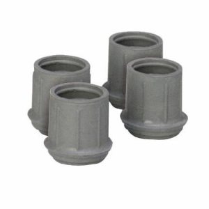 DRIVE DEVILBISS HEALTHCARE Carex® Tips for Walkers and Bath Benches, Fits 1-1/8 Inch Tubing FGA82100 0000
