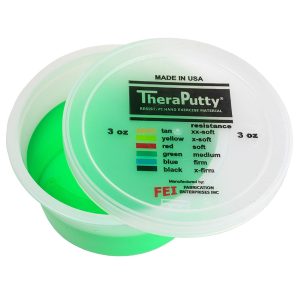 FABRICATION ENTERPRISES CanDo® TheraPutty™ Therapy Putty, Medium, 3 oz. 10-0969
