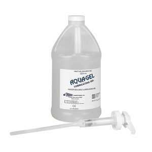 PARKER LABS Aquagel® Water Soluble Lubricating Gel, 70-ounce Jug with Pump Mechanism 57-20