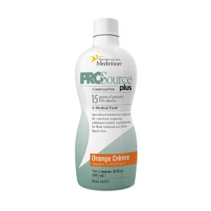 MEDTRITION/NATIONAL NUTRITION ProSource® Plus Orange Crème Collagen and Whey Protein Formula, 32-ounce Bottle 11671