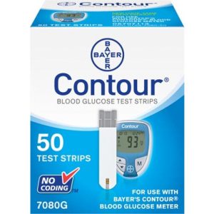 ASCENSIA DIABETES CARE Contour® Blood Glucose Test Strips 7080