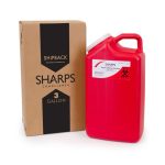 SHARPS COMPLIANCE Sharps Recovery System™ Mailback Sharps Container, 3 Gallon, 17 x 6 x 9 Inch 13000-008