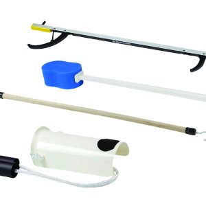 FABRICATION ENTERPRISES FabLife™ Hip Kit with 26 Inch Reacher and 24 Inch Dressing Stick 86-0084
