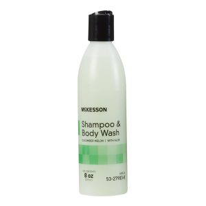 MCKESSON BRAND McKesson Shampoo and Body Wash, Cucumber Melon Scent, 8 oz. Squeeze Bottle 53-27903-8