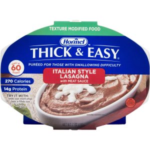LYONS MAGNUS LLC Thick & Easy® Purées Italian Style Beef Lasagna Purée Thickened Food 160744