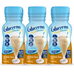 ABBOTT NUTRITION Glucerna® Original Shake, Butter Pecan Flavor, 8-ounce bottle 57810