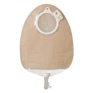 COLOPLAST SenSura® Click Uro 2-Piece Transparent Urostomy Pouch, Green Match 11854
