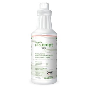 CONTEC INC PREempt® RTU Surface Disinfectant Cleaner, 1 Quart Bottle 21101