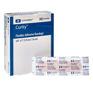 CARDINAL Curity™ Tan Adhesive Strip, ¾ x 3 Inch 44100