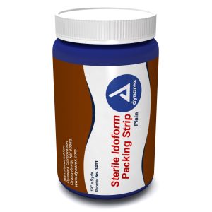 dynarex® Iodoform Wound Packing Strip, 1/4 inch x 5 yard 3411