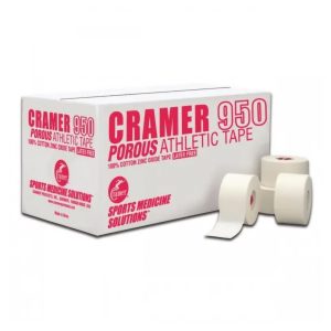 PERFORMANCE HEALTH Cramer® 950 Cotton Athletic Tape, 1-1/2 Inch x 15 Yard, White 081613942