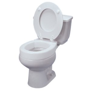 MADDAK Tall-Ette® Elongated Hinged Elevated Toilet Seat 725711005