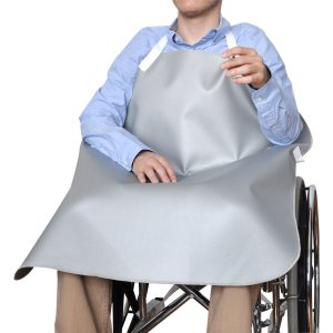NEW YORK ORTHOPEDIC NYOrtho Deluxe Smoker's Apron, 30 x 34 in., Gray 9532