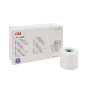 SOLVENTUM CORPORATION 3M™ Durapore™ Silk-Like Cloth Medical Tape, 2 Inch x 10 Yard, White 1538-2
