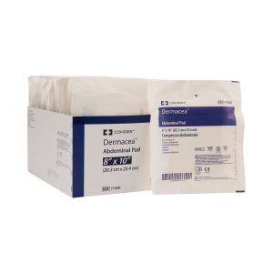 CARDINAL Dermacea™ Sterile Abdominal Pad, 8 x 10 Inch 7198D