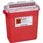 BEMIS HEALTHCARE Bemis™ Sentinel Multi-purpose Sharps Container, 3 Gallon, 15 x 13.87 x 6.87 Inch 333 030
